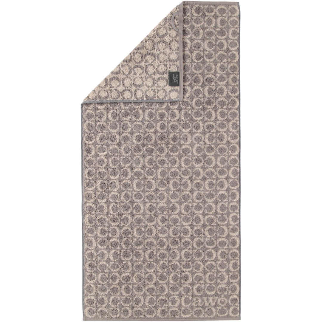 Cawö Luxury Home Duschtuch Two-Tone 605 | 70 Graphit - 80 x 150 Duschtuch 80 x 150 cm, Duschtuch 80