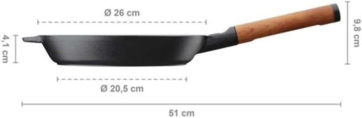 Fiskars Sarten grill hierro fundido Norden, 26cm