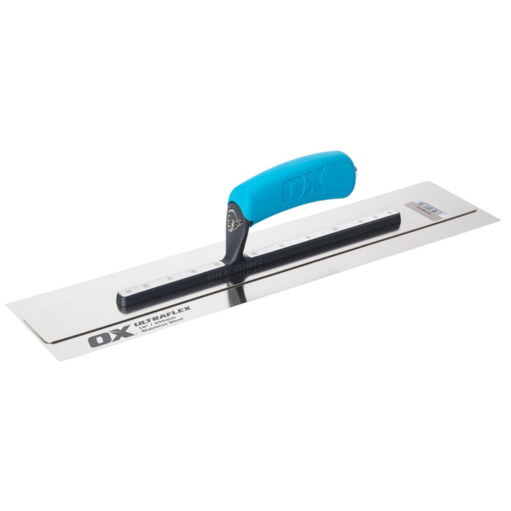 OX Pro UltraFlex Finishing Trowel 18in / 455 x 110 mm, 18in / 455 x 110 mm