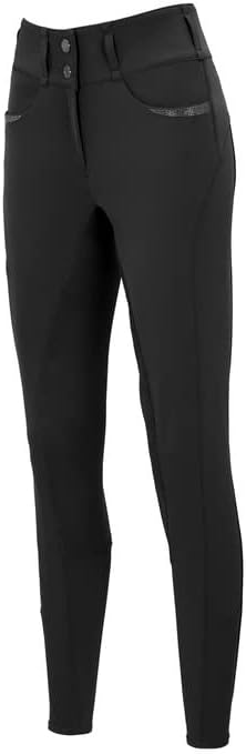 Pikeur Sephora MC Damen Reithose/Vollbesatz McCrown Walnut Selection 2022 72 Schwarz, 72 Schwarz