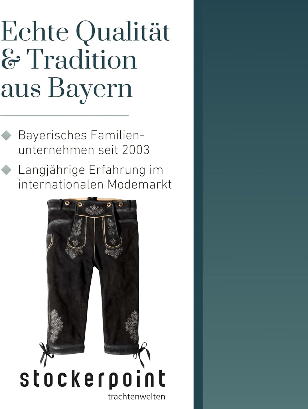 Stockerpoint Herren Hose 60 Schwarz Gespeckt, 60 Schwarz Gespeckt