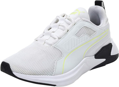 PUMA Damen Disperse Xt WN's Gymnastikschuh 36 EU Puma White Soft Fluo Yellow, 36 EU Puma White Soft