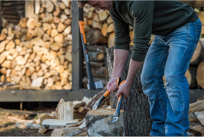 Fiskars Hand-Sappie zur Holzbearbeitung, Länge: 34,8 cm, Gehärtete Stahlklinge/Glasfaserverstärkter