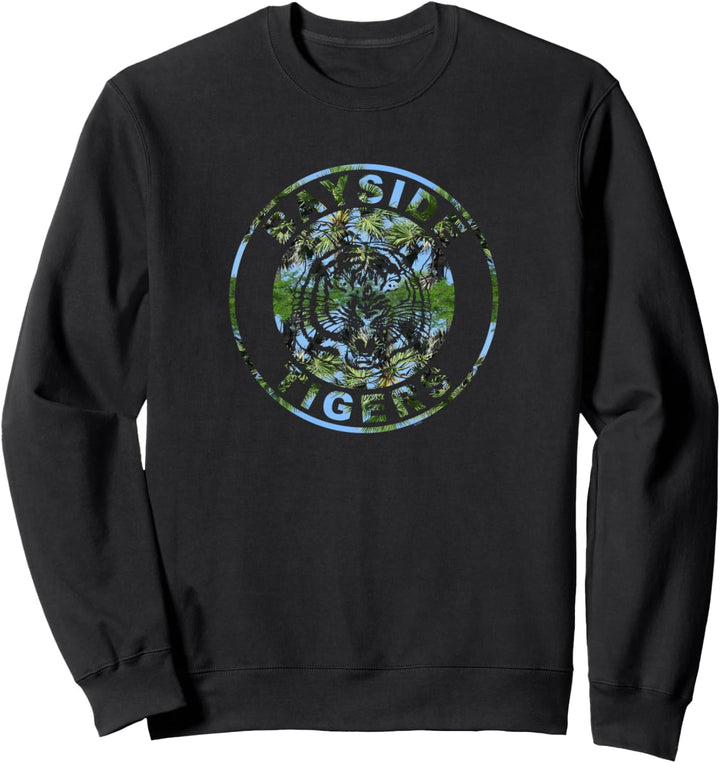 Saved By The Bell Bayside Tigers gespiegelte Palme Sweatshirt