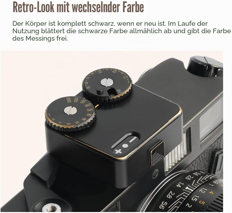 TTArtisan Upgrade Light Meter II Generation Zwei Scheiben Belichtungsmesser für die Fotografie mit C