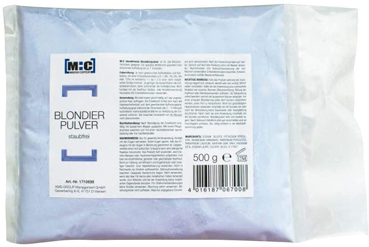 M:C Meister Coiffeur Blondierpulver Classic – staubfreies Blondierpulver für Strähnen, Balayage & Ko