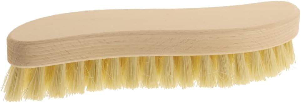 10x HOFMEISTER® Holz-Scheuerbürste, 21 cm, für Starke Verschmutzungen, stabile Fibre-Natur-Borste, v
