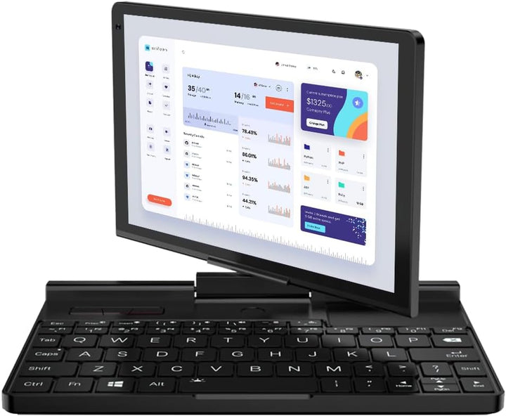 GPD Pocket 3 Mini Laptop mit Core i7-1195G7 CPU, 16GB LPDDR4x RAM, 1TB NVMe SSD, 1920x1200p Touchscr