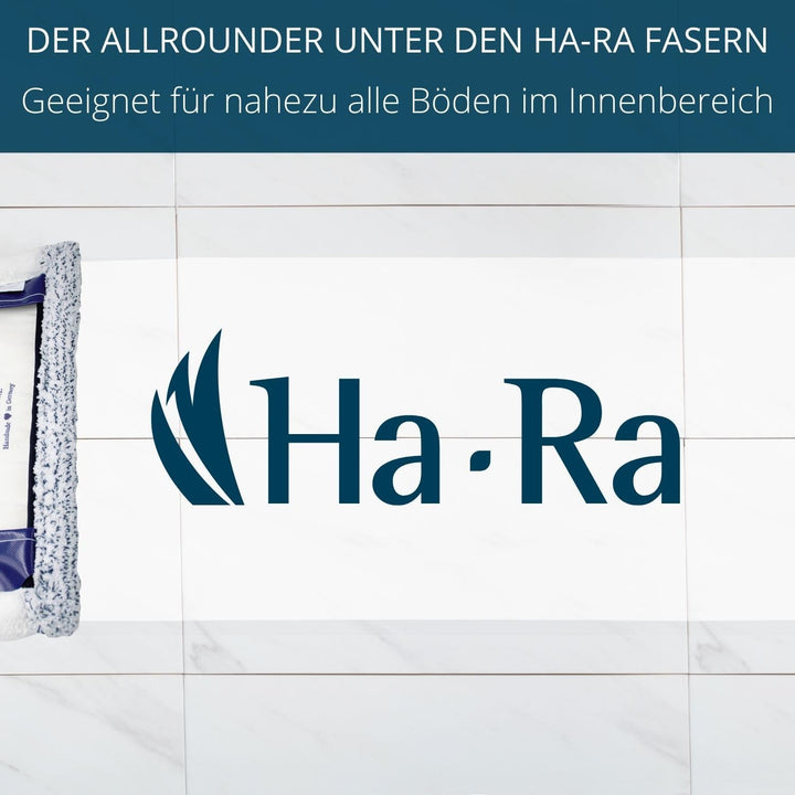 Ha-Ra Bodenwischtuch Mach 6 I langlebiger Boden-Wischer zur Reinigung für Böden & Wände I Bezug für