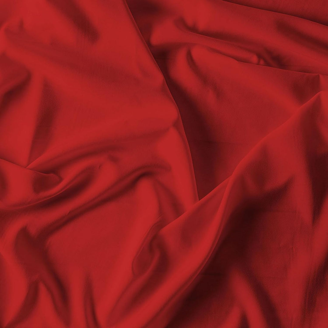 Italian Bed Linen Max Color Bettwäsche-Set, Rot, Doppelte, Rot
