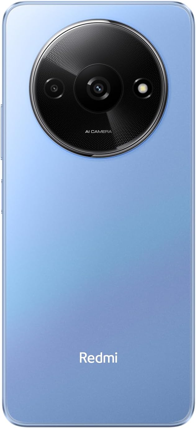 Redmi A3 Smartphone, 3+64GB, 5000mAh, Handy ohne Vertrag, Dual-SIM, Sternenblau (DE Version), Sterne