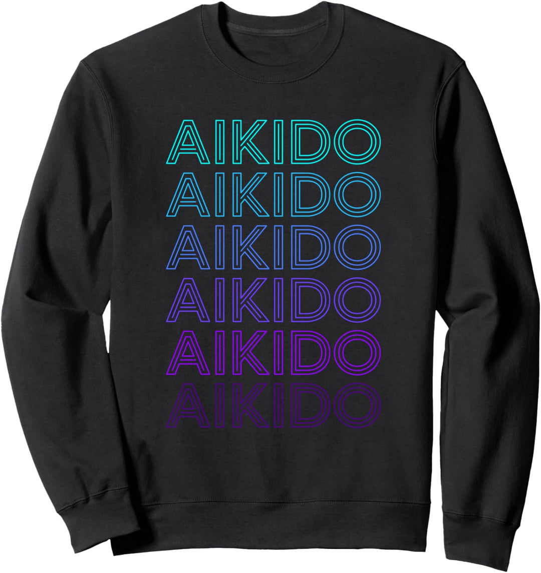 Aikido Aikidoka Retro Sweatshirt
