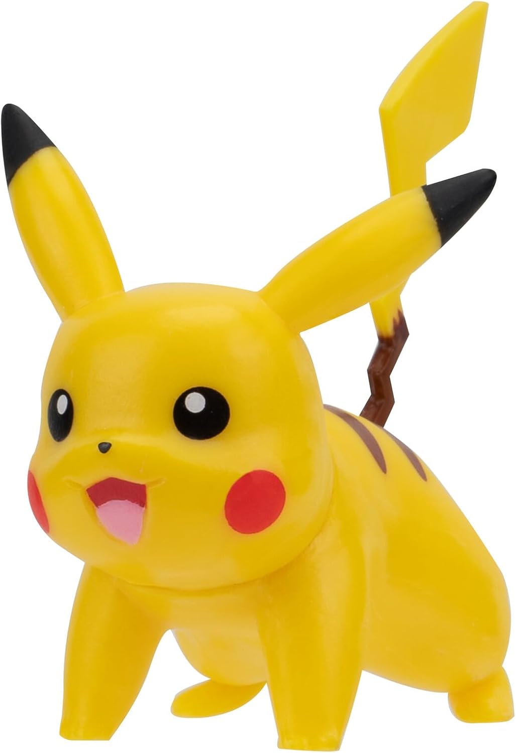 Pokémon PKW3597 - Battle Figure Set - Pikachu, Machollo, Alola-Sleimok, offizielles Figuren Set, Pik