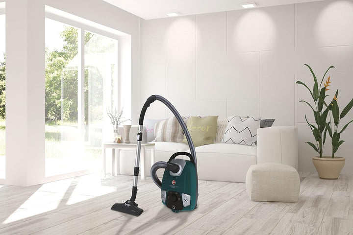 Hoover Bodenstaubsauger mit 3,5 L Beutel & HEPA Filter – leiser Staubsauger (72 dBA) mit automatisch