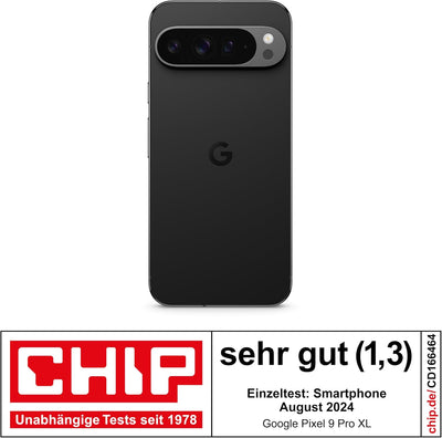 Google Pixel 9 Pro XL – Android-Smartphone mit Gemini ohne SIM-Lock, Dreifach-Rückkamerasystem, 24 S