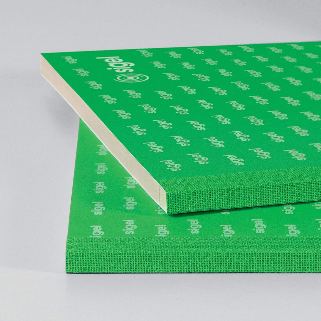 SIGEL BO122 Bonbücher 5er Set á 1000 Abrisse, in gelb, rosa, weiss, grün, blau, A4, 2x50 Blatt Sparp