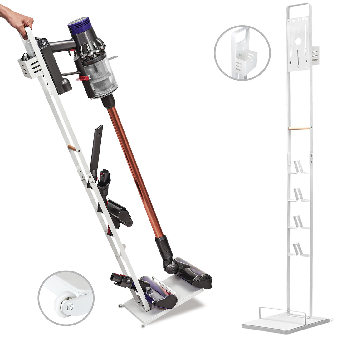 BRIAN & DANY Staubsaugerhalter, Ständer für Dyson V15 V12 V11 V10 V8 V7 V6, Halterung für Dyson Akku