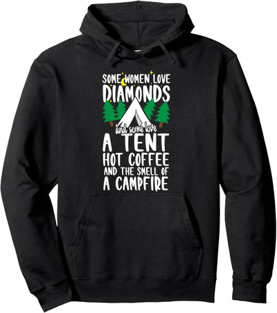 Some Women Love Camping Pullover Hoodie