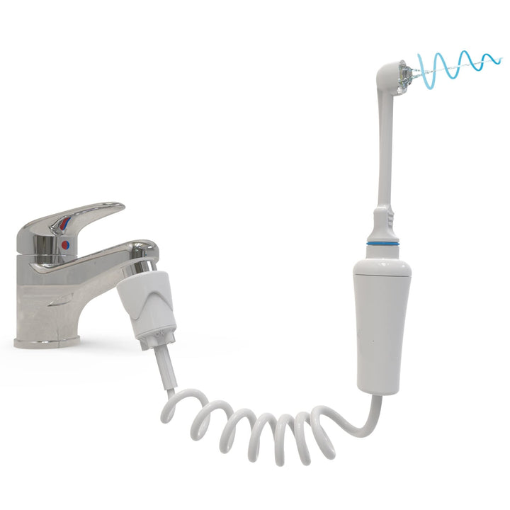 SoWash Munddusche | VORTICE ORTHODONTIC | Verbindet mit dem Wasserhahn | Munddusche ohne Batterien u