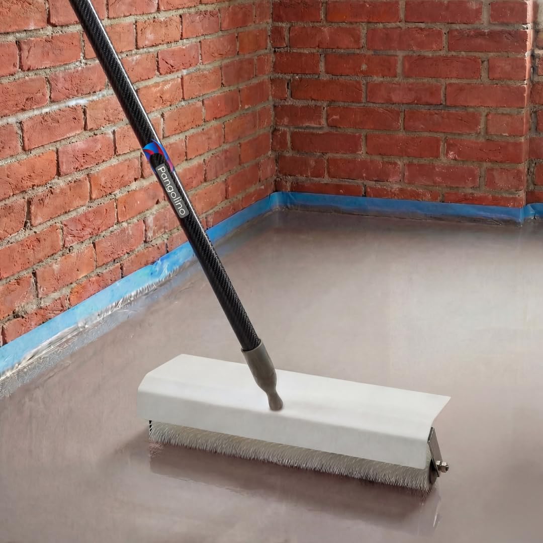 Pangolino - Entlüftungsroller - 50 cm mit Spritzschutz - Stachellänge: 11 mm - Profi-Qualität - Stac