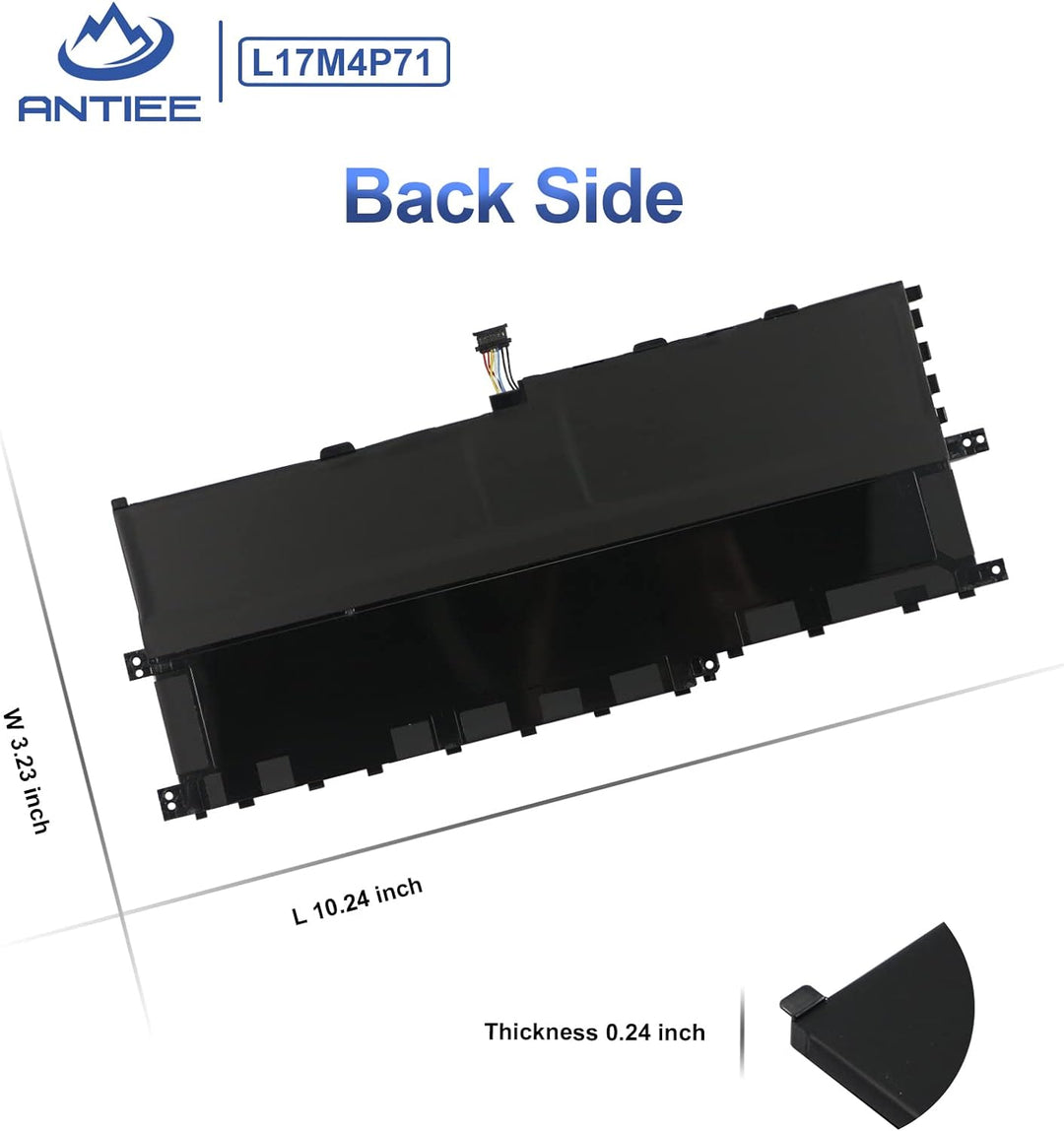 ANTIEE L17M4P71 L17C4P71 Laptop Akku für Lenovo ThinkPad X1 Yoga GEN 3/ 3rd Gen 2018 Series 01AV474