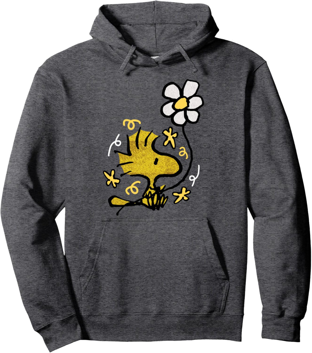 Erdnüsse - Woodstock Flower Pullover Hoodie