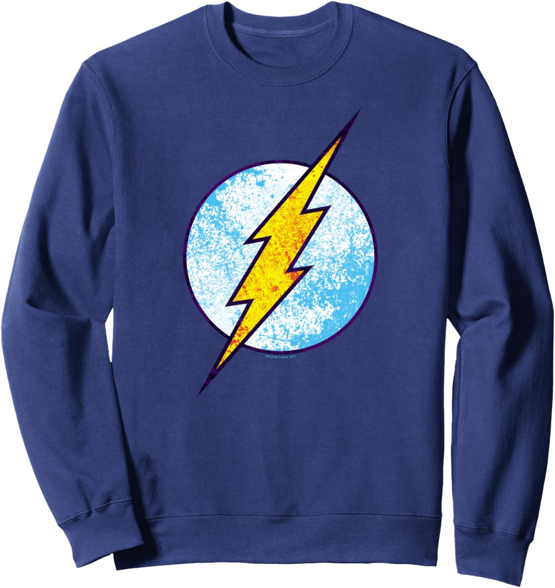 The Flash Neon Distress Logo Sweatshirt
