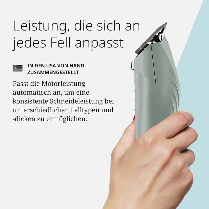 Wahl KMC+ Tierhaarschneider für Haustiere - Bürstenloser Motor, Strukturiertes Gehäuse, Zwei-Geschwi