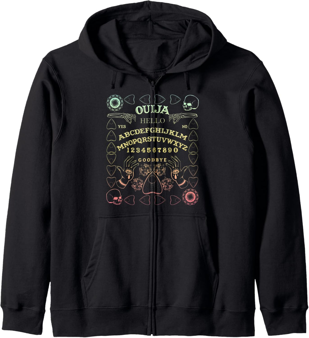Halloween Ouija Spirit Board Geist Paranormales Spirituelles Kapuzenjacke