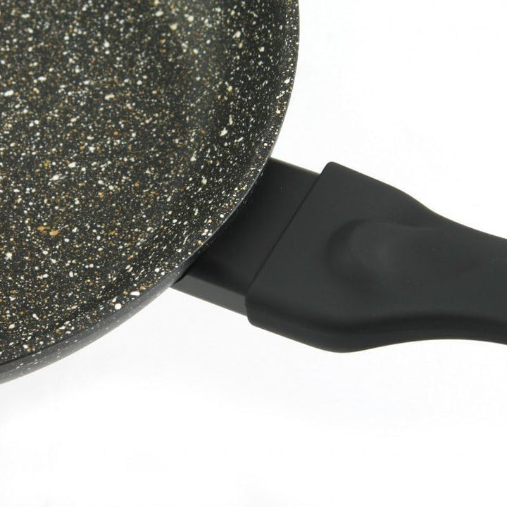 Klausberg Pfannenset mit Granit Beschichtung Pfanne Induktion Marmo Gold KB-7290