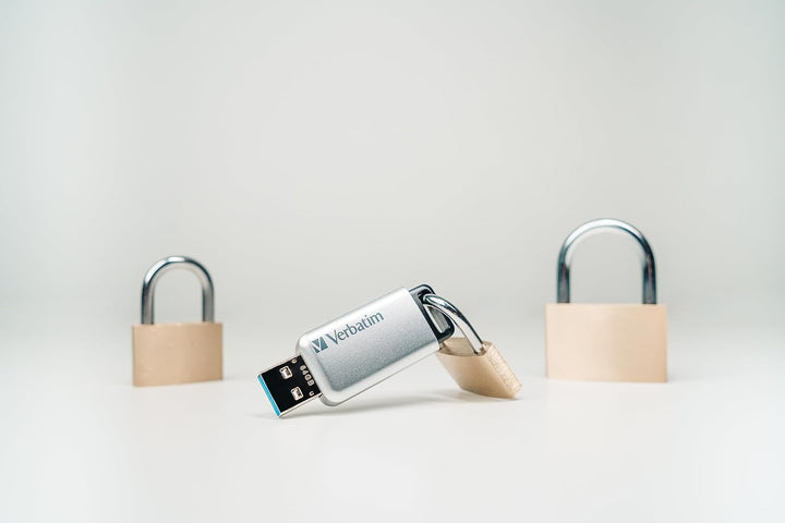 Verbatim Store 'n' Go Secure Pro USB-Stick, USB-3.2 Gen 1, 16GB, Speicherstick mit Kennwortschutz, U