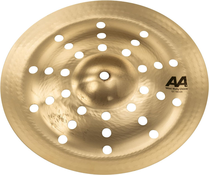 Sabian 12” AA Mini Holy China, Brillant Finish 12 Inch Mini Holy China, 12 Inch Mini Holy China