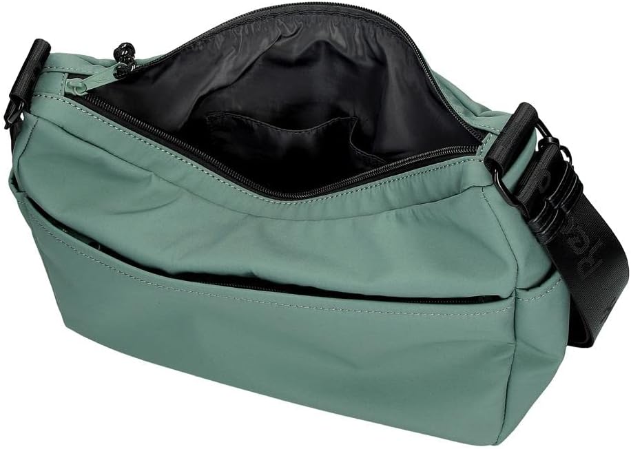 Reebok Damen Elsie Gepäck- Kuriertasche Bolso Bandolera Grün, Bolso Bandolera Grün
