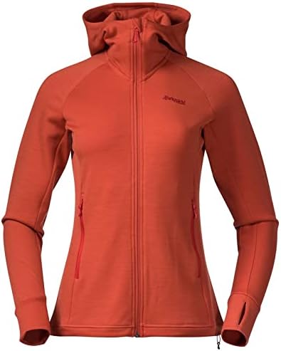 Bergans Ulstein Wool Hood W Jacket XS Brick, XS Brick