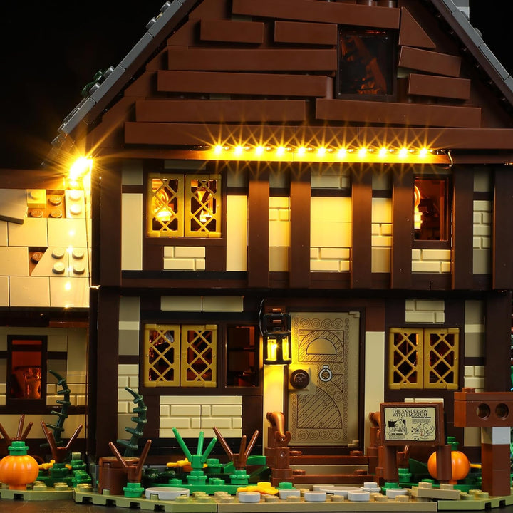 BRIKSMAX Led Lighting Kit for LEGO-21341 Disney Hocus Pocus: The Sanderson Sisters' Cottag - Compati