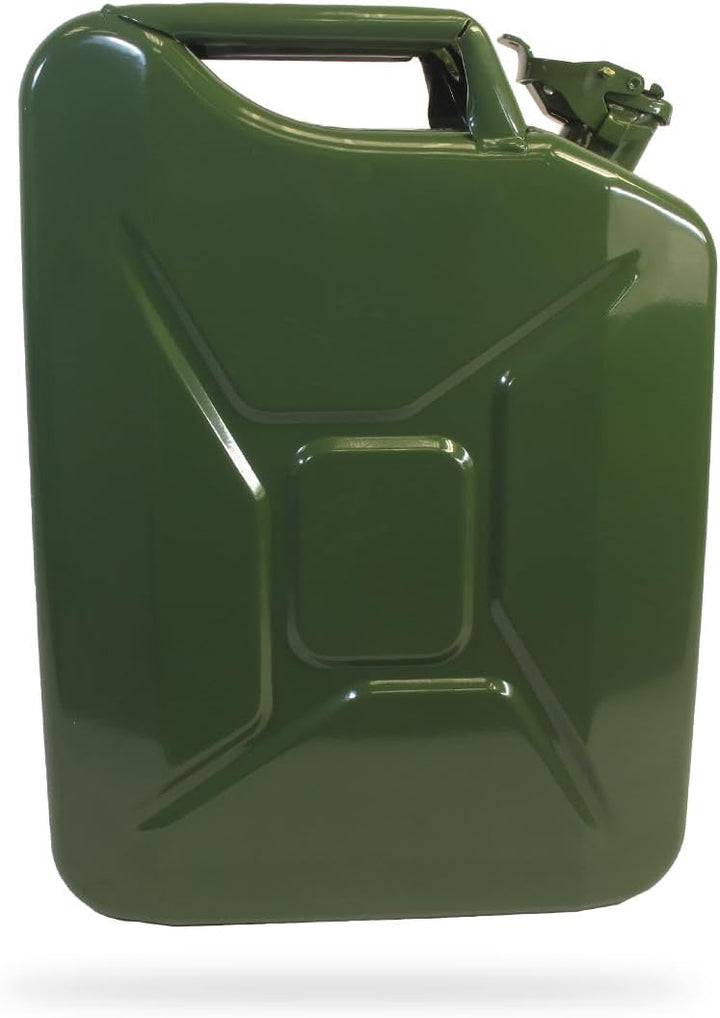 Kanister 20 l – Kanister Metall – Verriegelung mit Stift – Behandlung innen rostfrei – Norm UN Trans