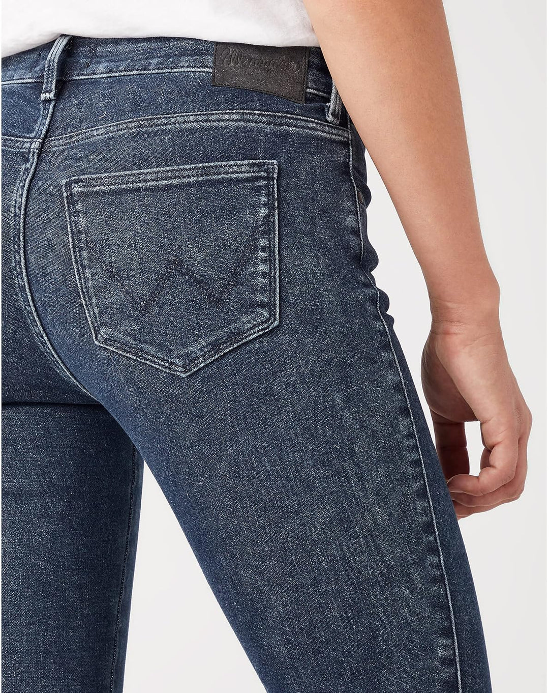 Wrangler Damen Skinny Jeans 26W / 30L Milky Way, 26W / 30L Milky Way