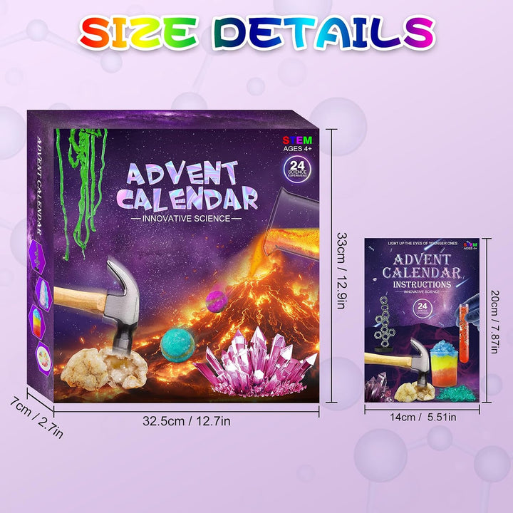 Experimente Adventskalender 2026 Kinder Weihnachtskalender Experimentierkästen Weihnachtskalender Mä