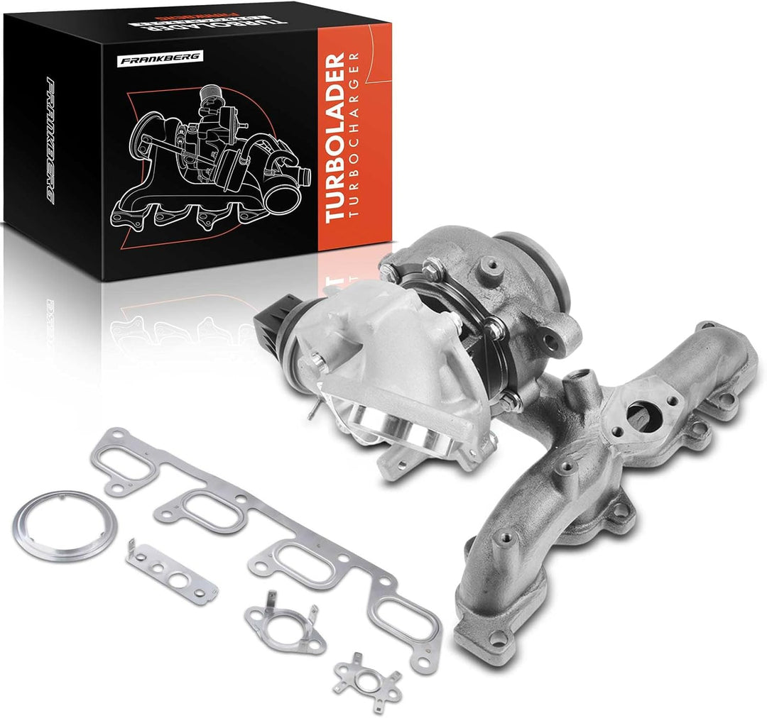 Frankberg Turbolader 1.9L Kompatibel mit A3 8X1 8PA 2003-2010 Golf Plus 521 5M1 2005-2009 O.c.t.a.v.