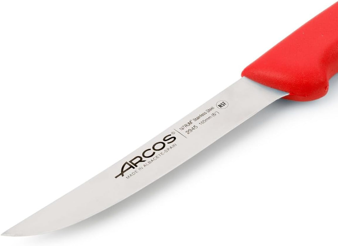Arcos Ausbeinmesser mit Nitrum Edelstahlklinge 160 mm - Professionelles Fleischermesser zum Schneide