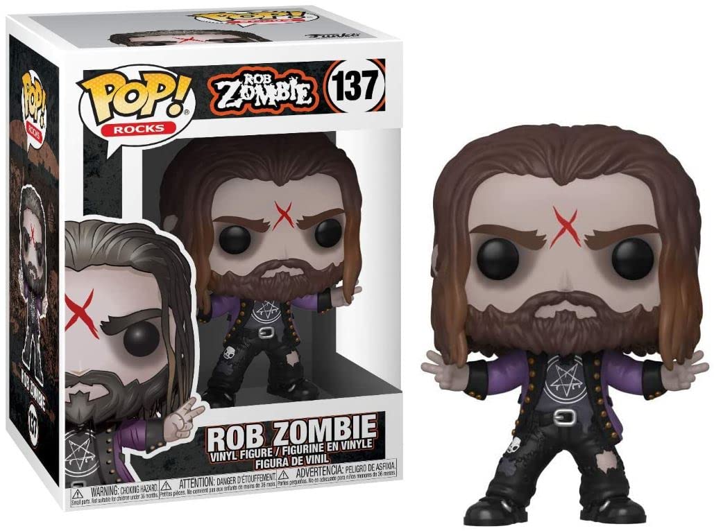 Funko Pop! Rocks Rob Zombie - Vinyl-Sammelfigur - Geschenkidee - Offizielle Handelswaren - Spielzeug