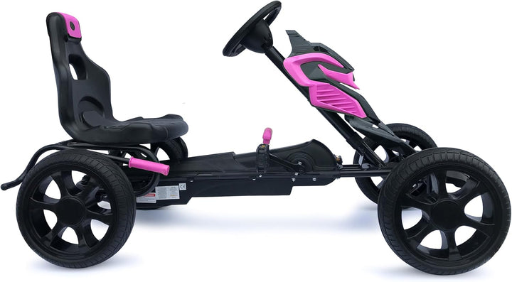 Kinder Pedal Go Kart - 5-12 Jahre, Mit Pedal, Shaum Reifen Eva Wheels