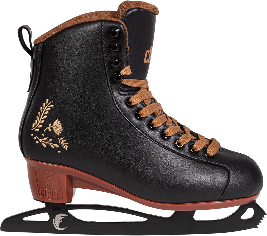 Chaya Rollschuhe Merlot Black - Roller Skates für Damen und Herren im Retro-Look für Roller-Disco -