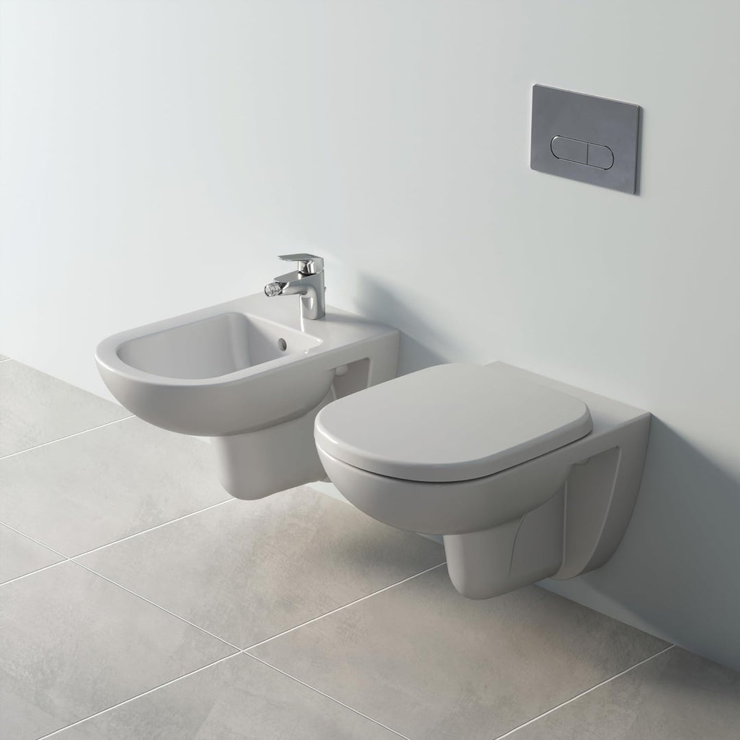 Ideal Standard T679301 Eurovit Plus WC-Sitz, Weiss mit Softclosing