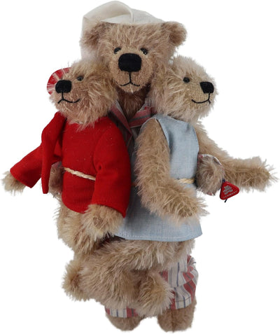 Clemens Teddy Gute-Nacht-Geschichte 28 cm limitiert mit Kindern