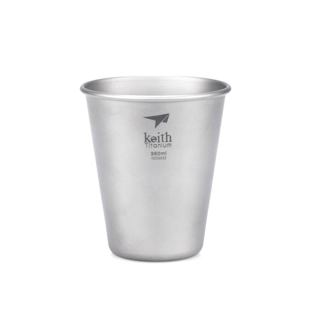 Keith 320ml-450ml Titan Tasse Bier Becher Camping Tasse (350ml)
