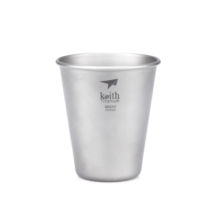 Keith 320ml-450ml Titan Tasse Bier Becher Camping Tasse (350ml)
