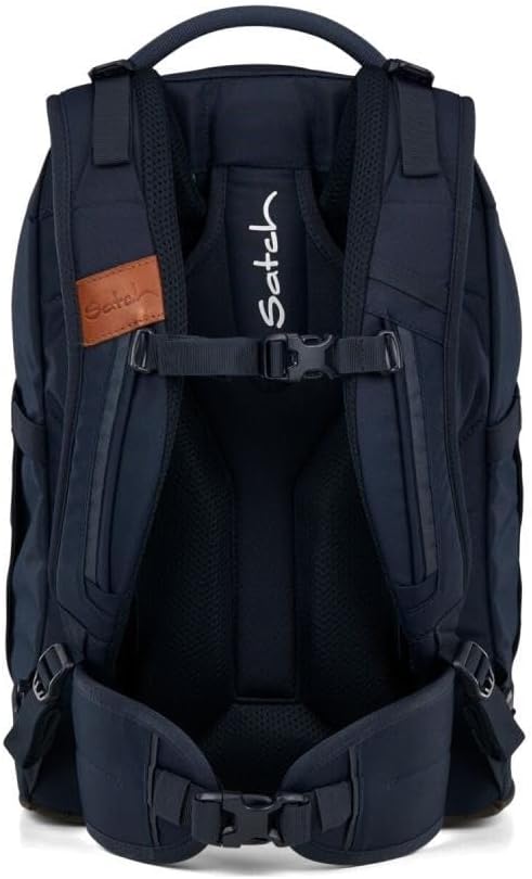 Satch Pack Nordic Black Skandi Edition Schulrucksack Set 3tlg. inkl. Schlamperbox und Sporttasche (N
