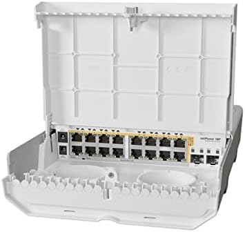 MikroTik CRS318-16P-2S+Out - netPower 16P - Cloud-Router-Switch mit 800 MHz-CPU