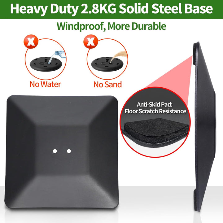 VAIIGO Heavy Duty Sign Holder Poster Stand, Adjustable Menu Display Stand Floor Standing Sign Holder